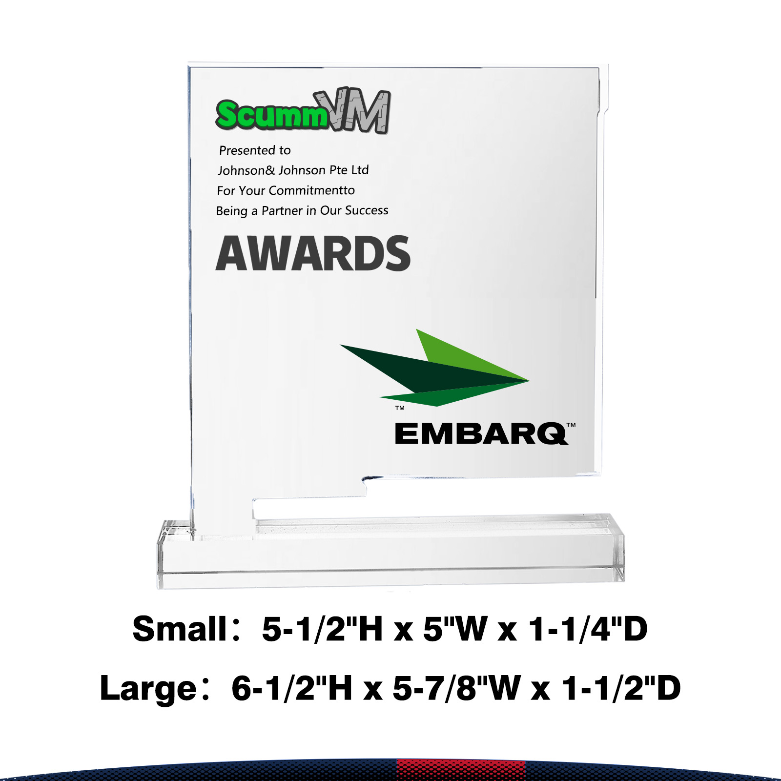 Sprel New Mexico Crystal Award 4