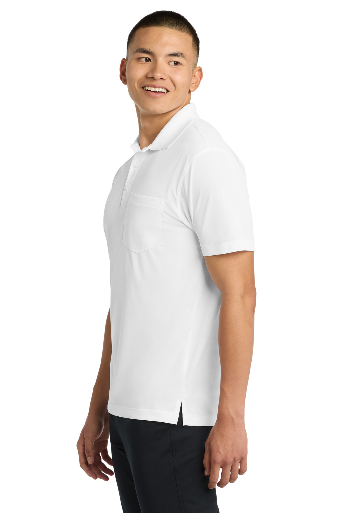 Sport-Tek Micropique Sport-Wick Pocket Polo. ST651 26