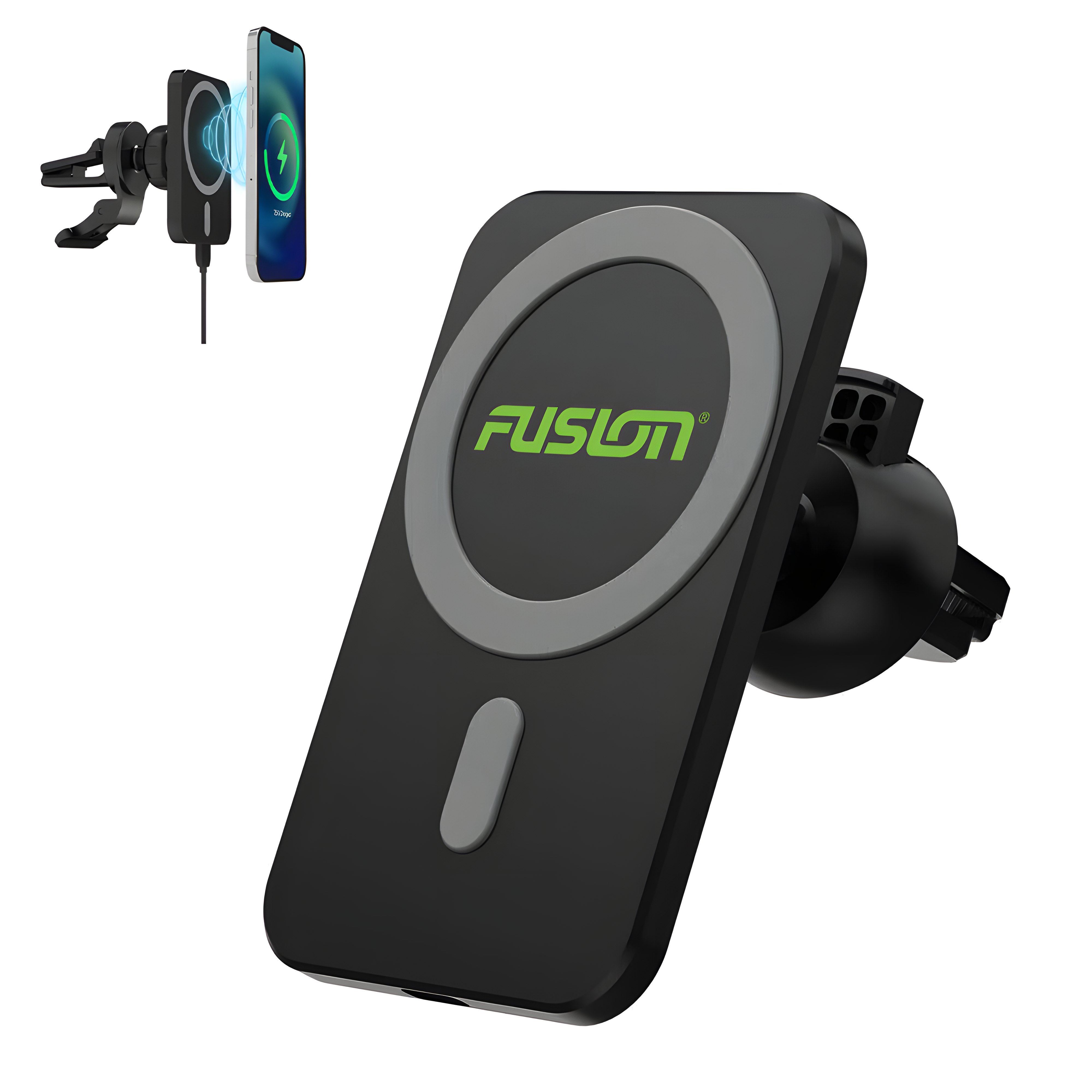 Wireless Magnetic Car Mount Charger Qi 15W 7
