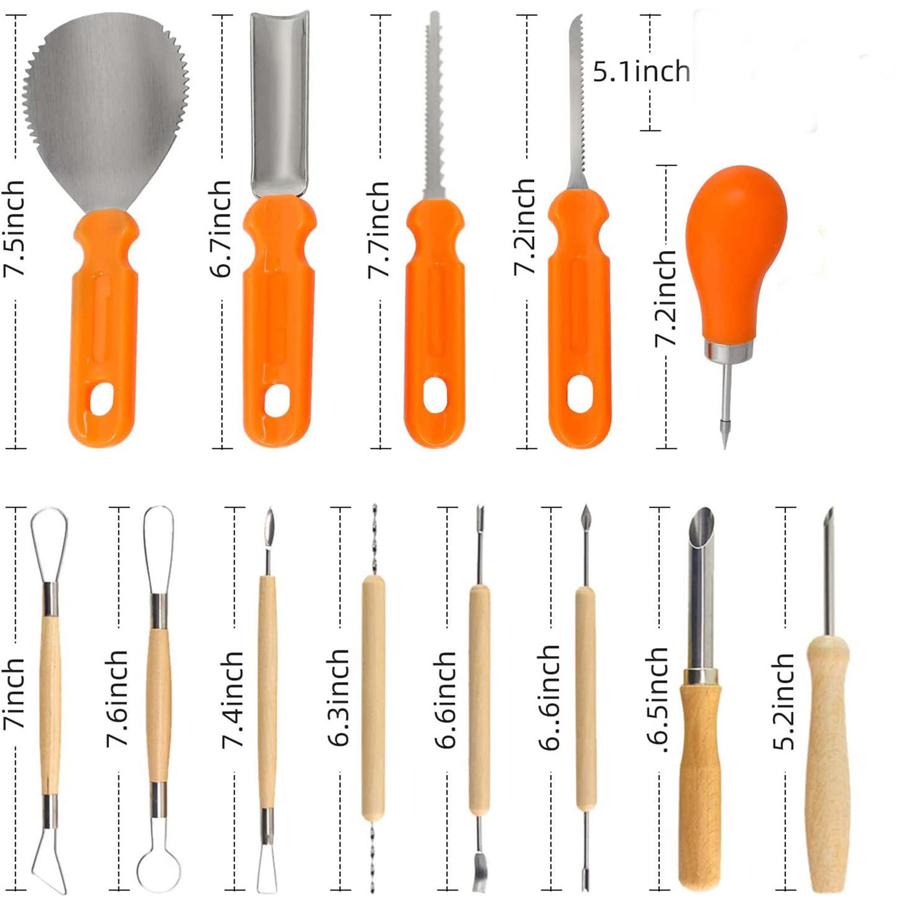 Halloween Pumpkin Carving Kit 4