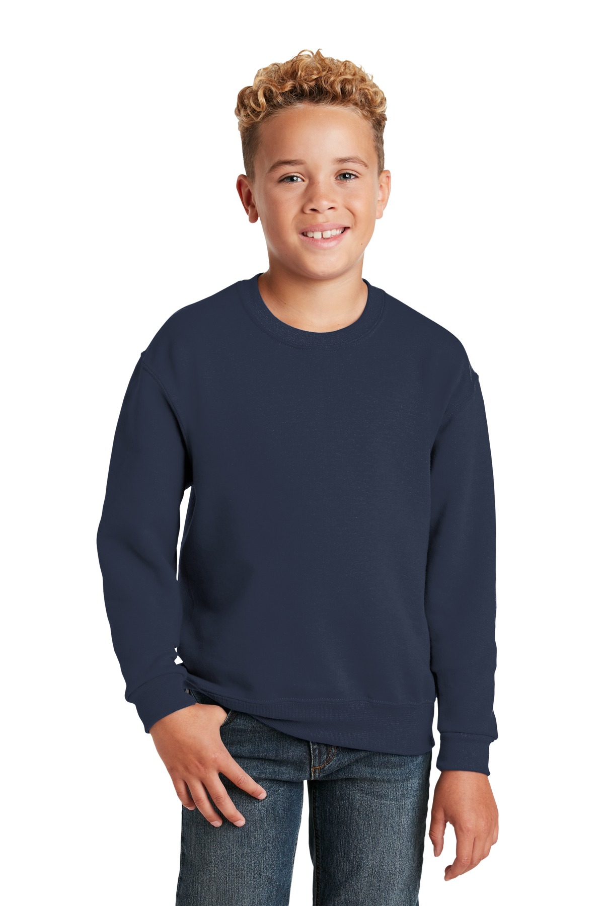 Jerzees - Youth NuBlend Crewneck Sweatshirt. 562B 27