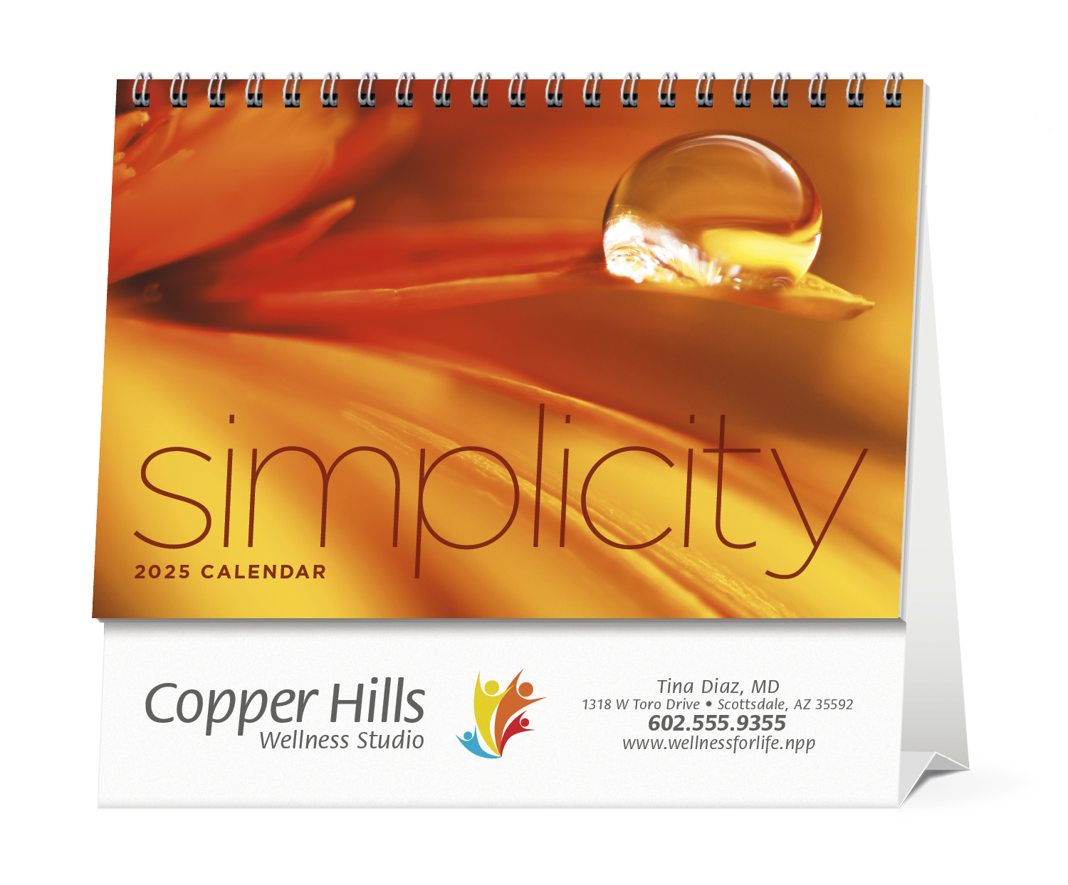 Triumph® Calendars Simplicity Large Desk Calendar 22