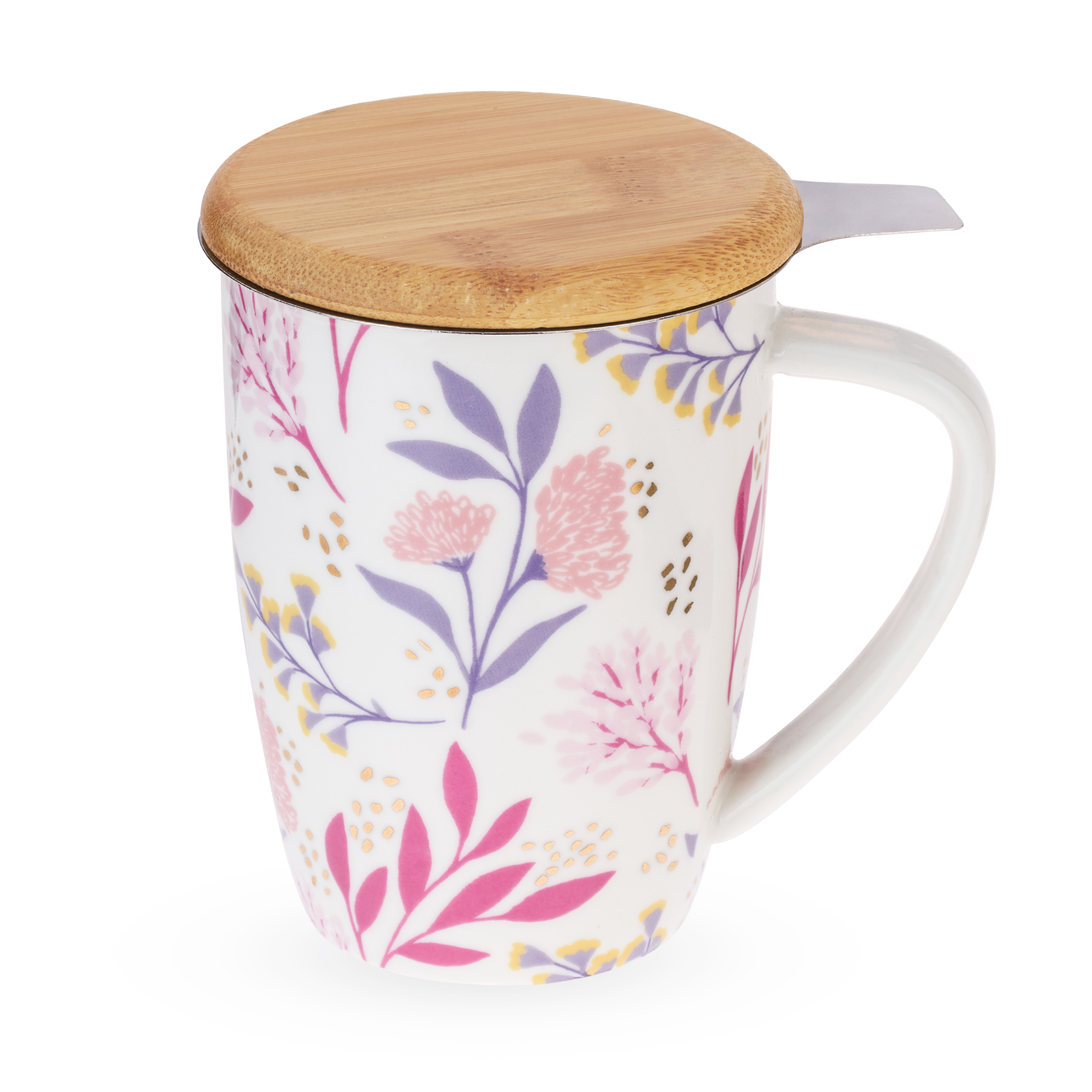 Pinky Up® Bailey™ Ceramic Tea Mug & Infuser 9