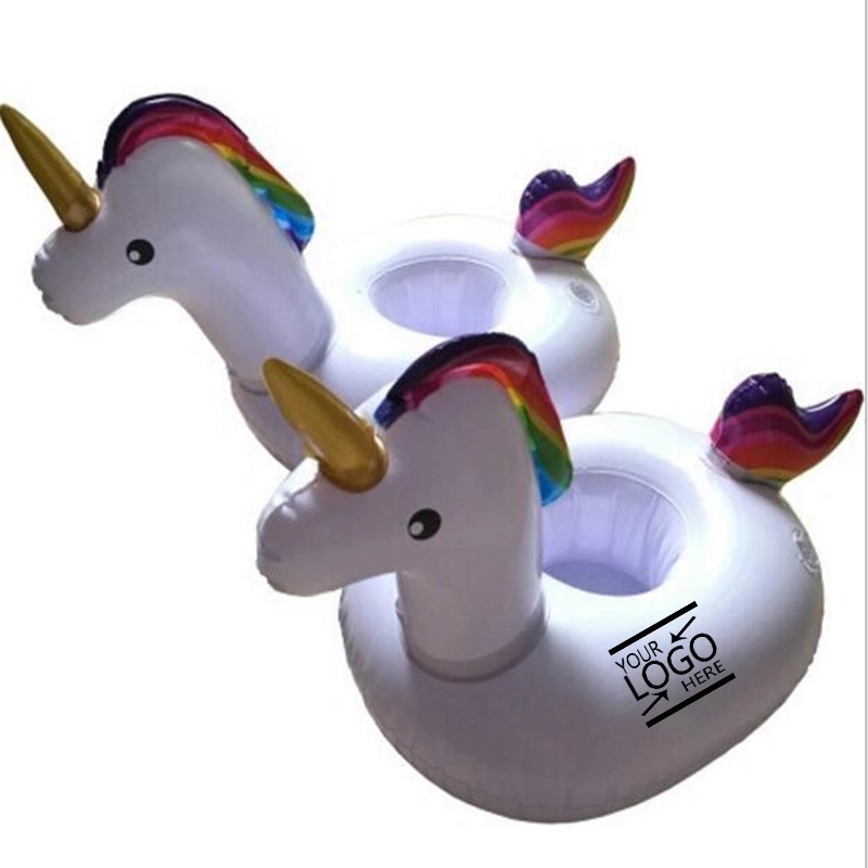 Inflatable PVC Unicorn 12 OZ Cup Holder 3