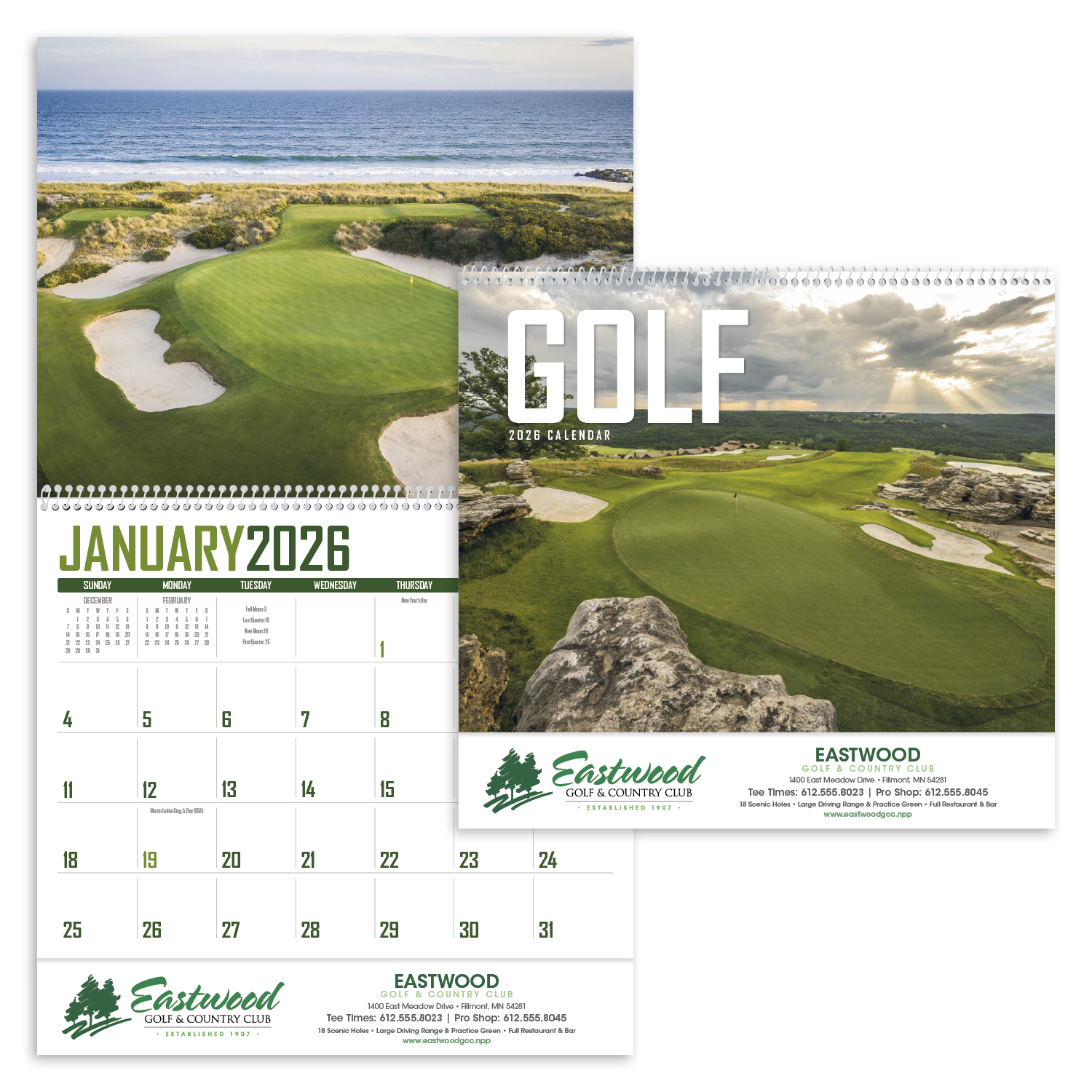 Triumph® Calendars Golf Calendar 36
