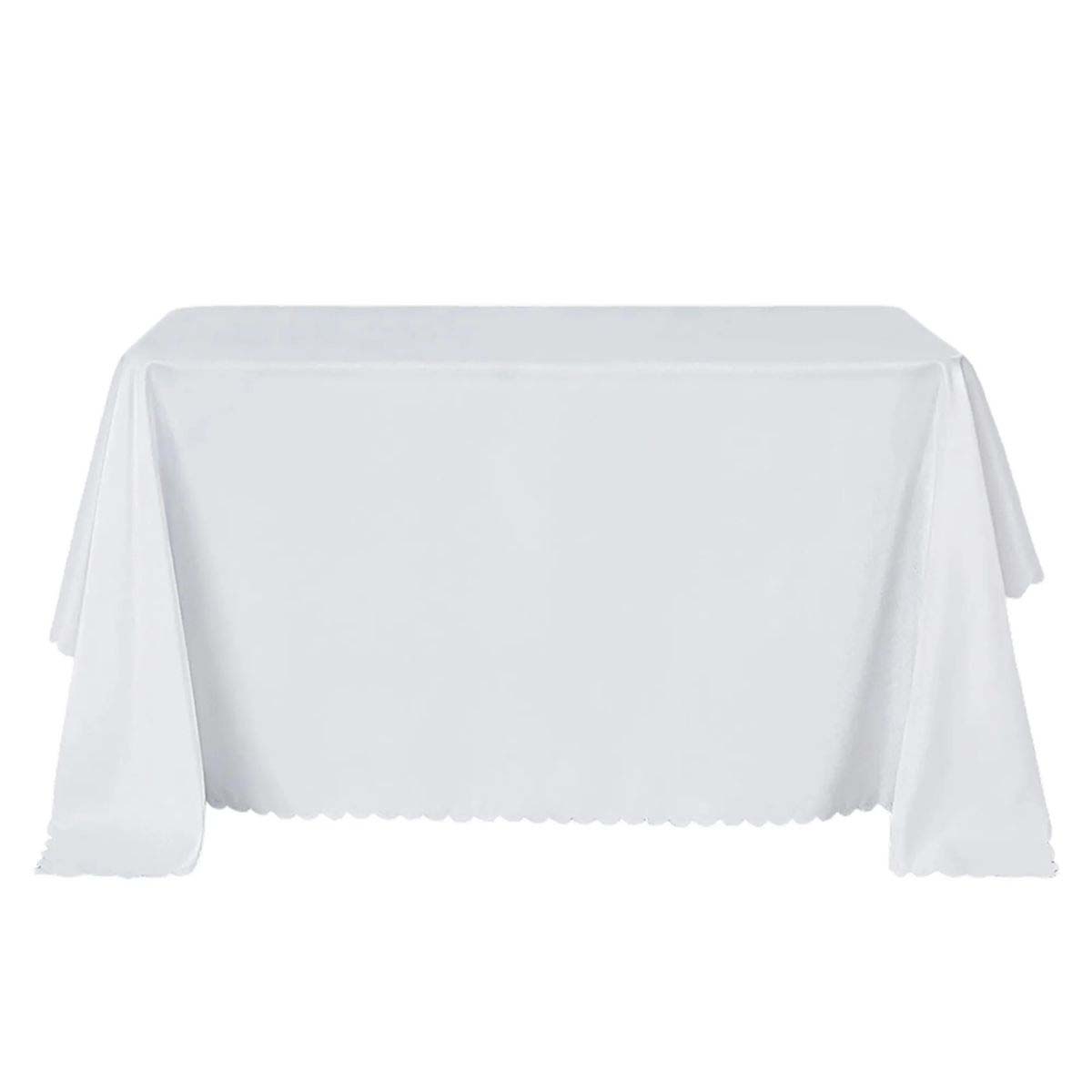 Durable 130x88 Table Throw with Logo Branding Area 4