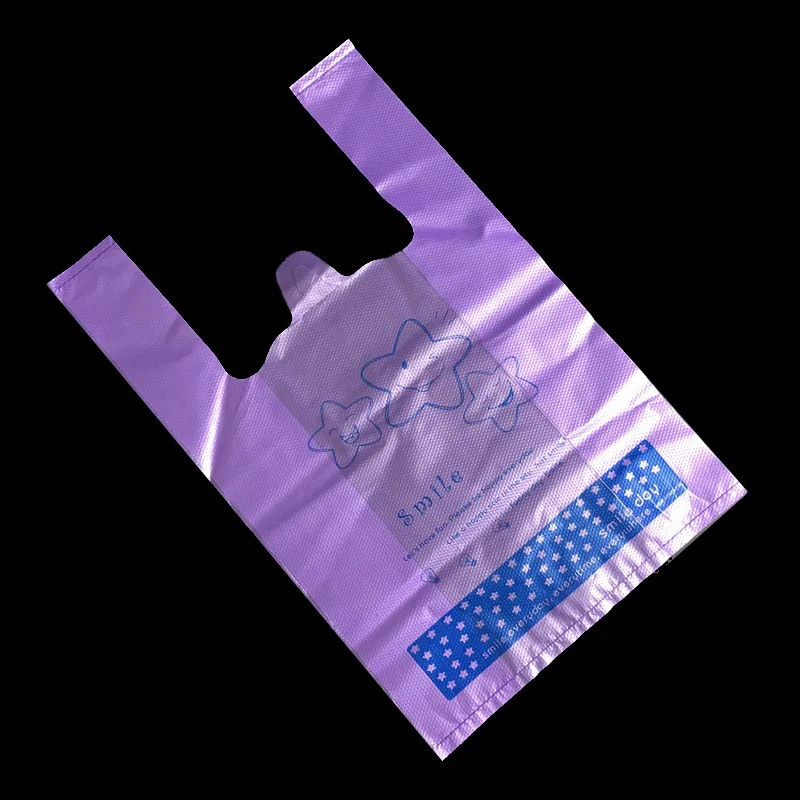 Plastic T-Shirt Shopping Bag 4