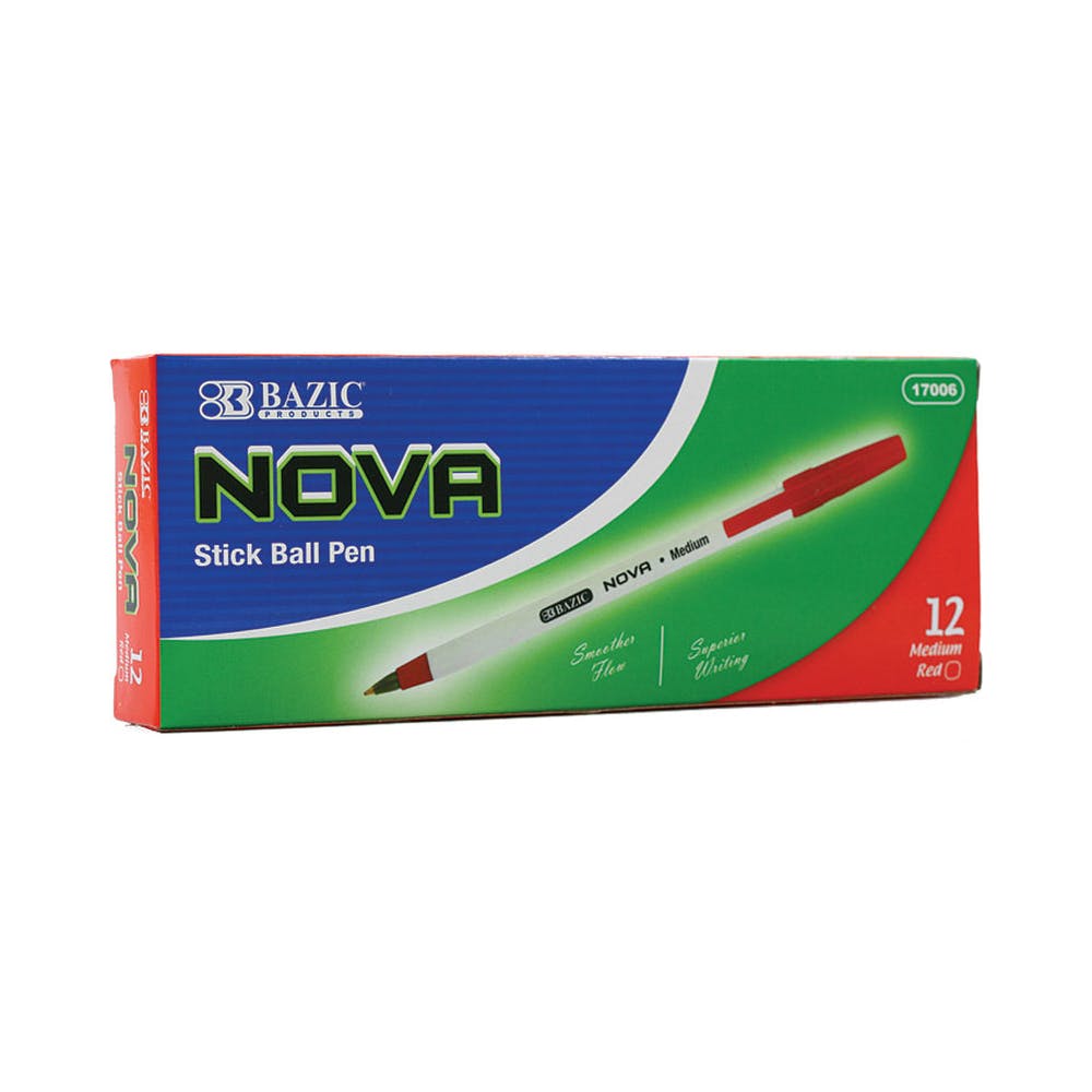 Ballpoint Pens - 144 Count Red 1