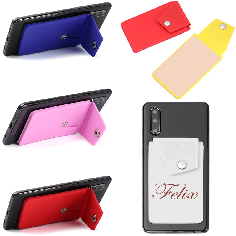 Silicone Phone Stand Card Wallet 2