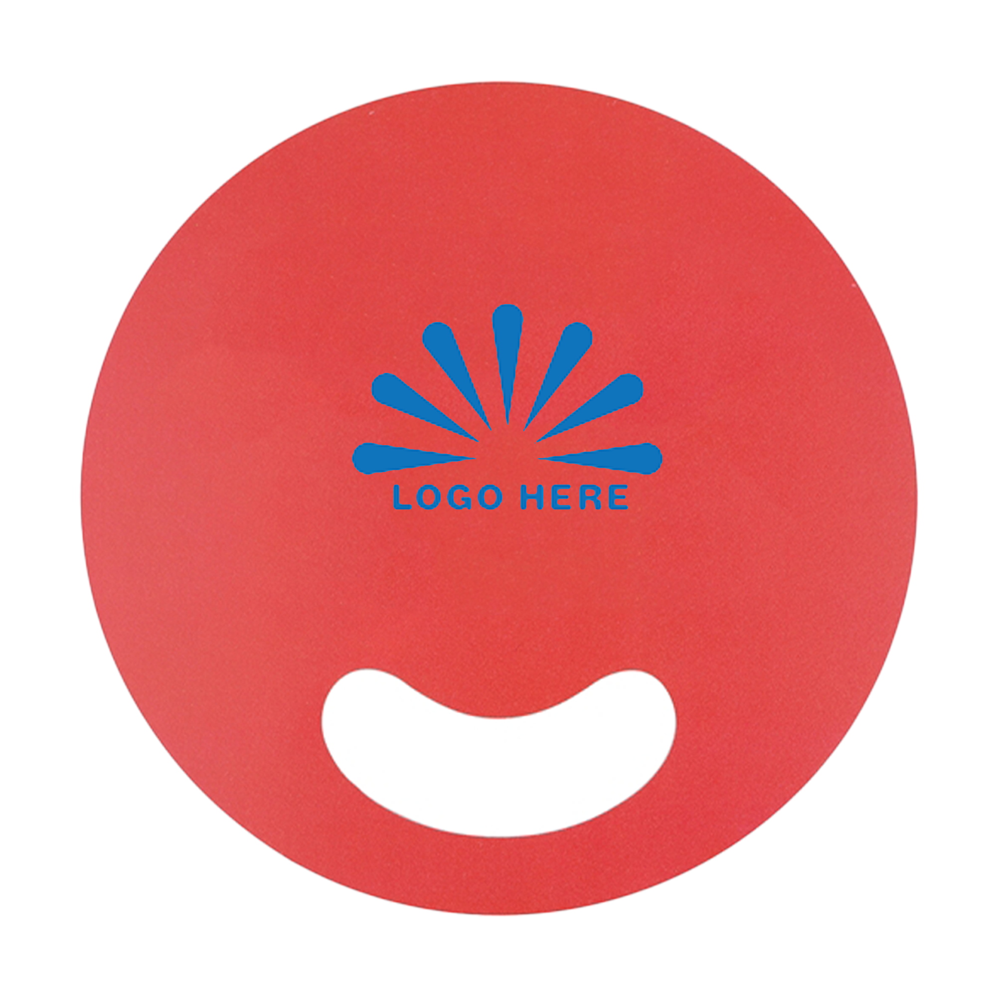 Double-Sided Advertising Plastic Fan 1