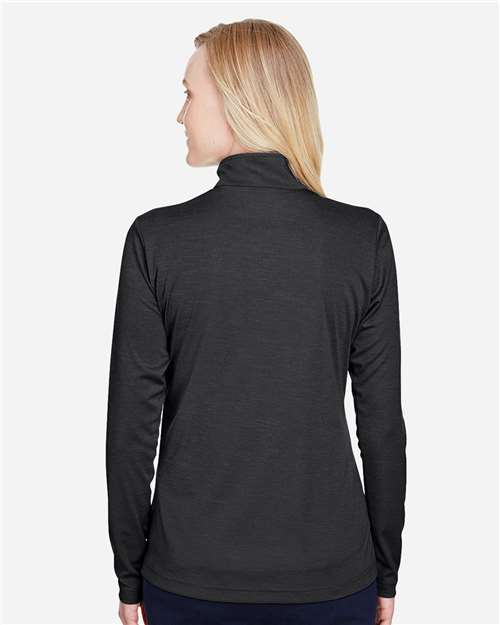 Women's Zone Sonic Heather Performance Quarter-Zip Pullover - TT31HW 3