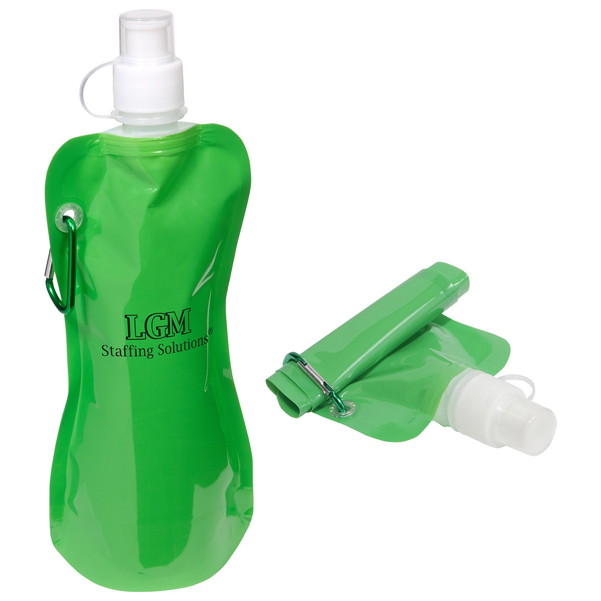 Flex Foldable 16 oz Water Bottle with Carabiner 26