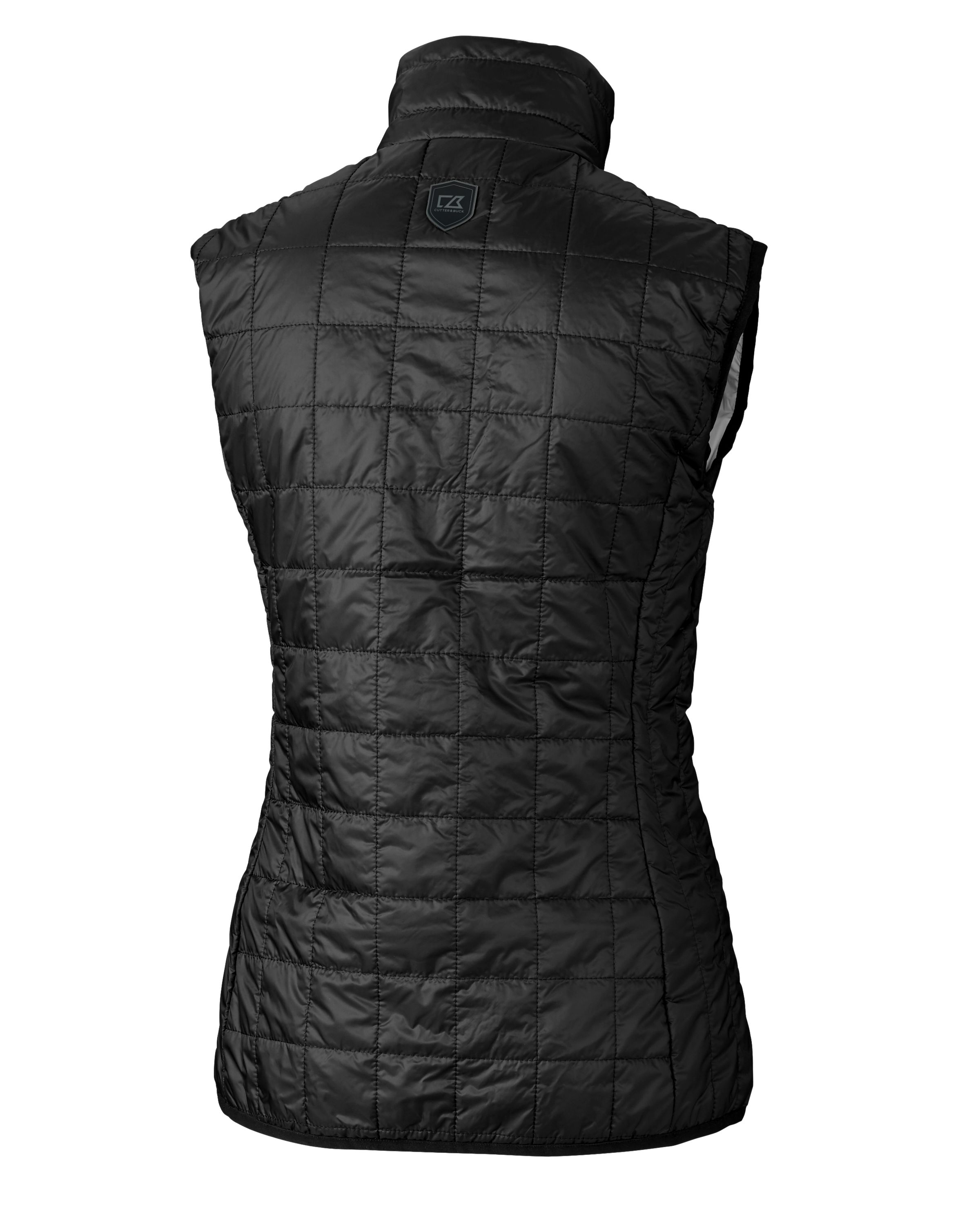 Cutter & Buck Rainier Recycled Insulated Puffer Womens Full Zip Vest 4