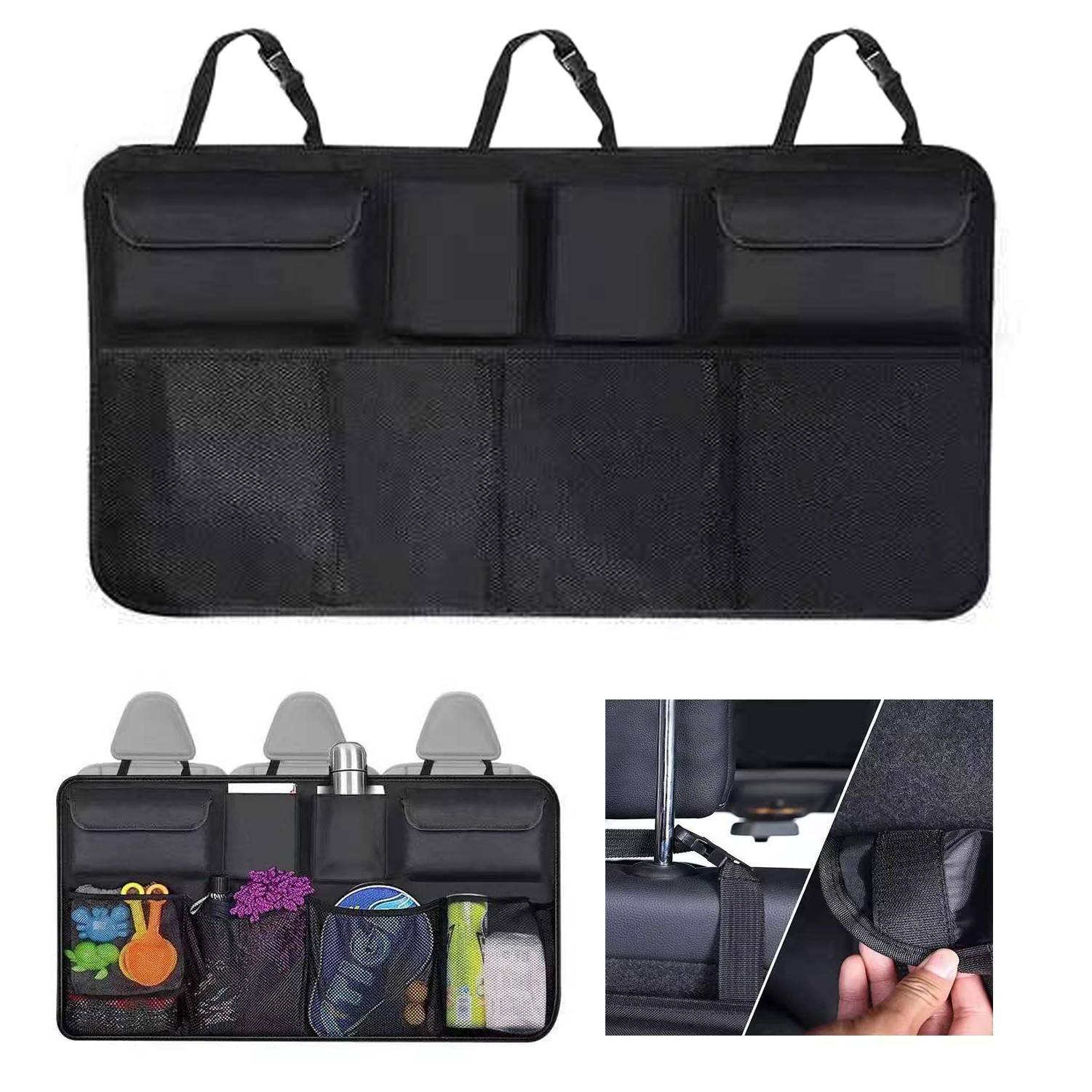 Car Back Seat Multi Pocket Compartment Organizer 2