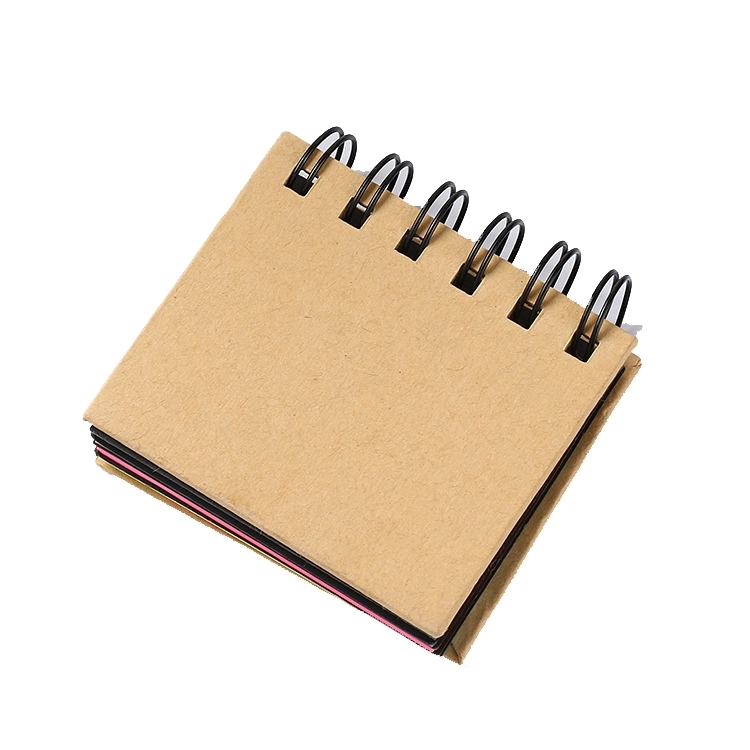 Spiral Book With Sticky Notes And Flags 6