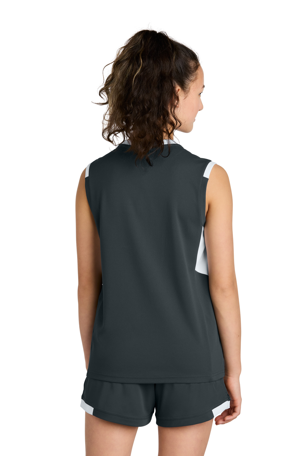 Sport-Tek Youth Club Sleeveless V-Neck YST441 41