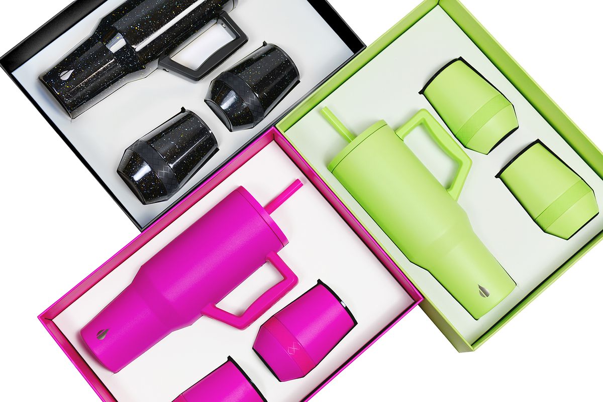 Elemental® Gift Set 40oz Commuter Tumbler and 10oz Recess Stemless Tumbler 10