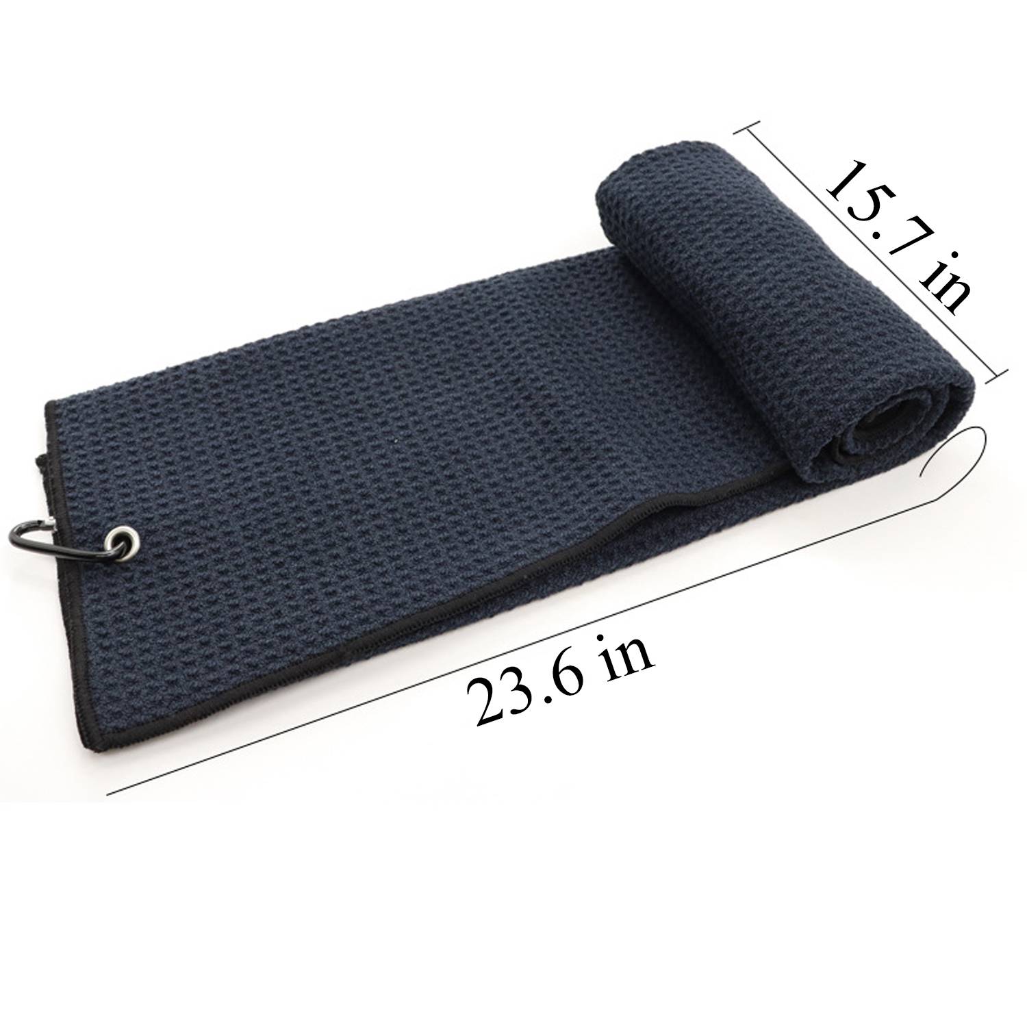 Microfiber Sports Golf Towel w/ Clip 5