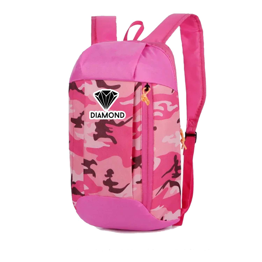 Stock Camo Waterproof Nylon Backpack - 15.8x8.7x4 in 6