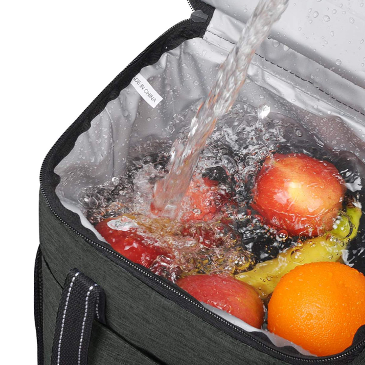 120L Insulated 6-Bottle Wine Cooler Bag with Dividers 4