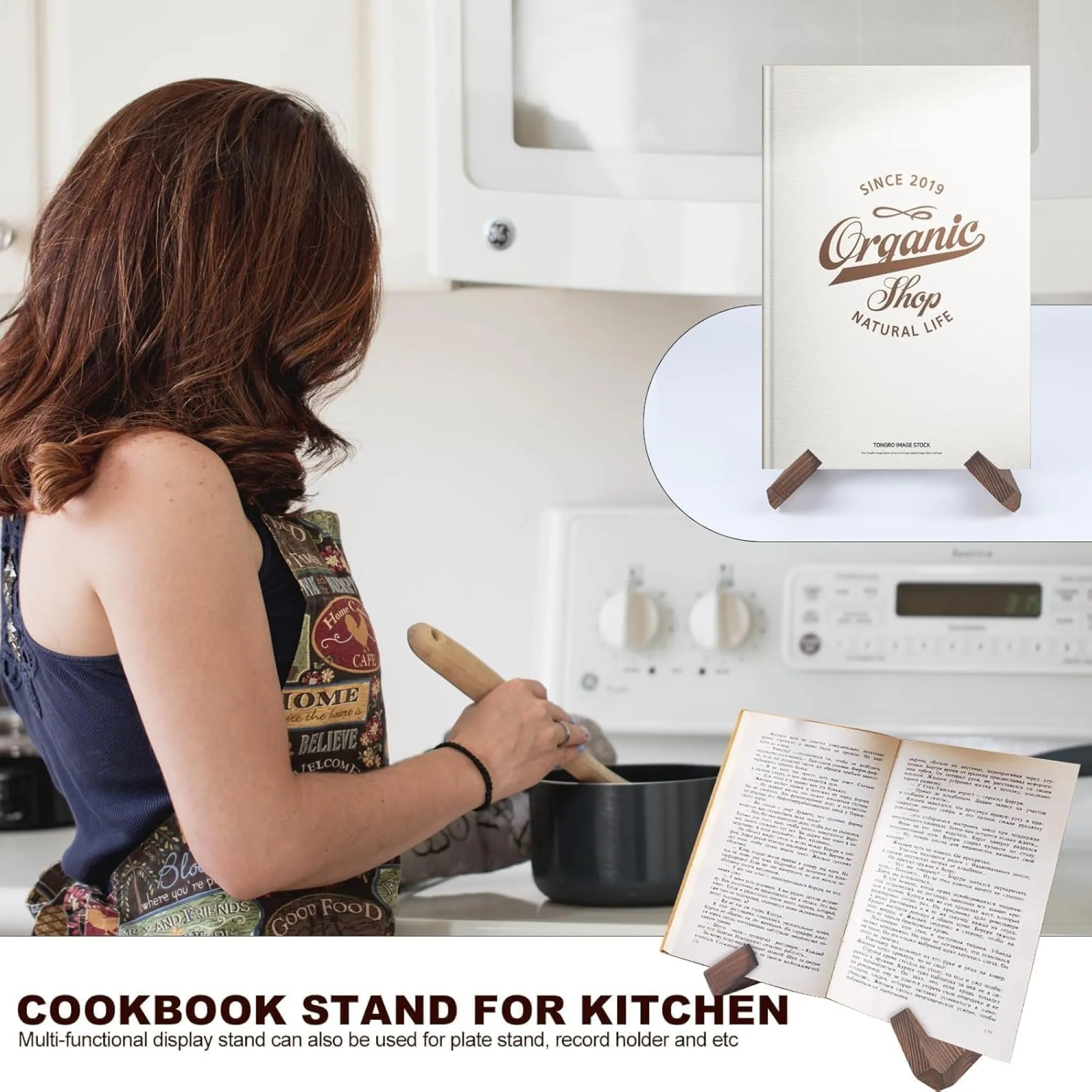 Wooden Multi Functional Display Stand 2