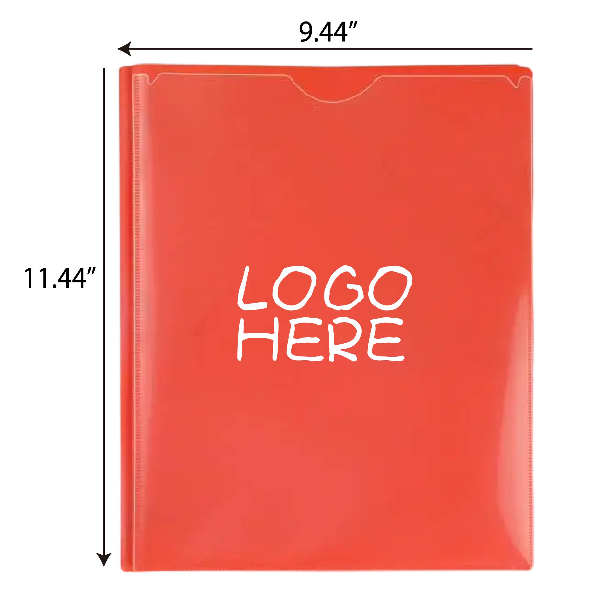 Plastic Two Pocket Folder 2