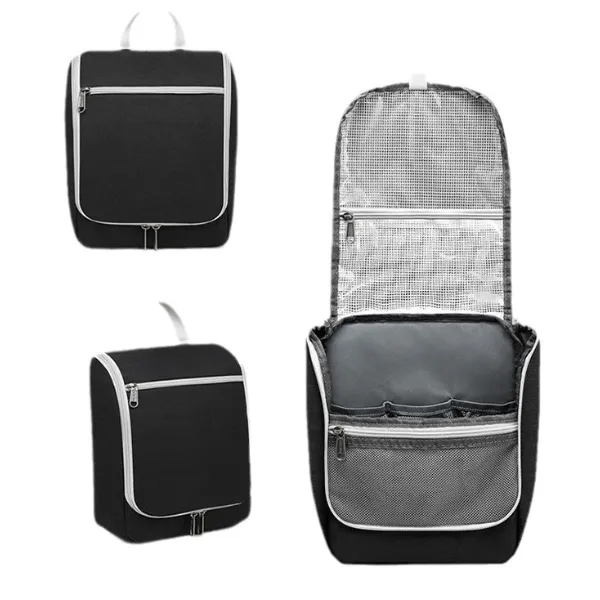Portable Waterproof & Dry Compartment Cosmetic Bag 3