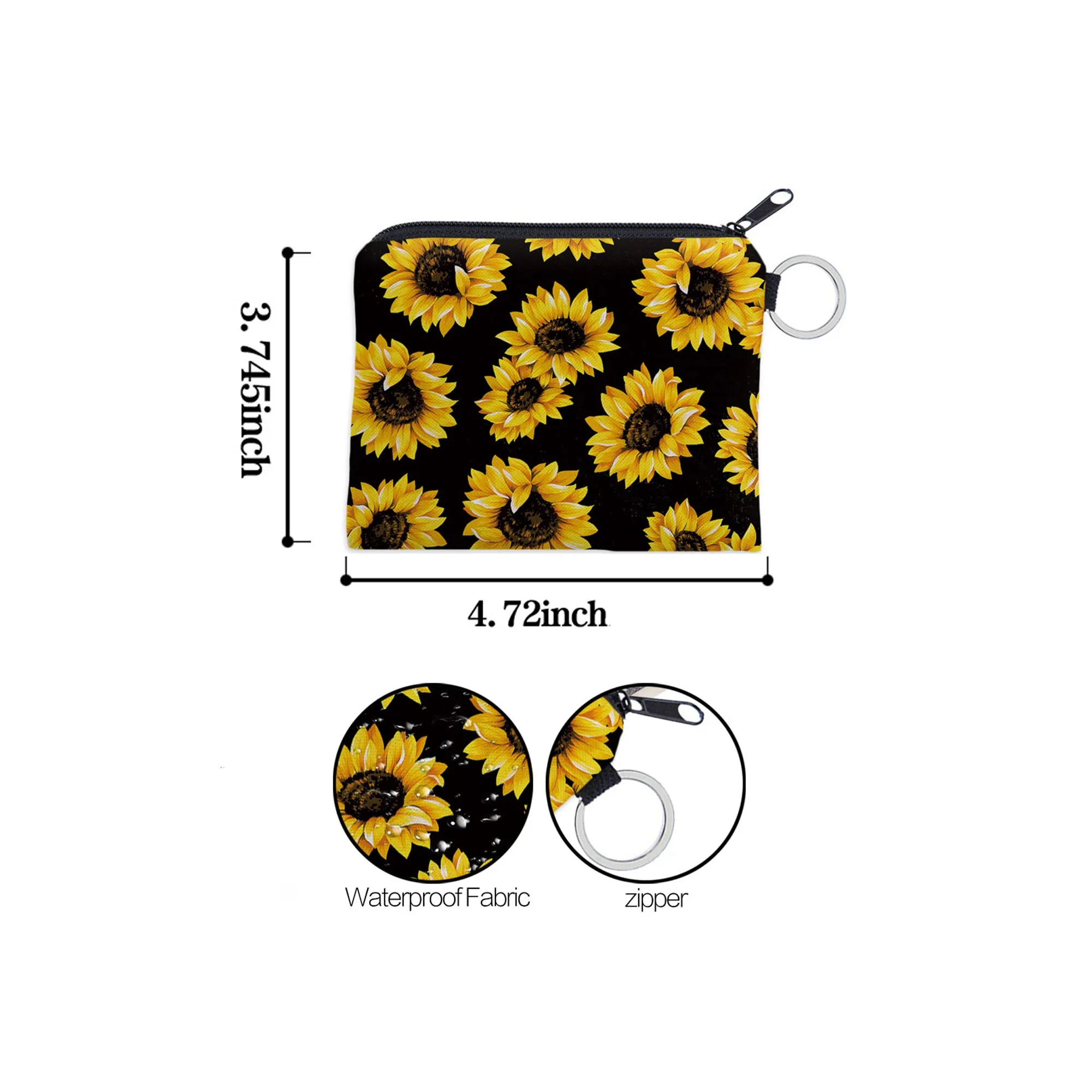 Full Color Polyester Coin Purse 4