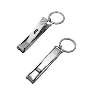 Thin Portable Nail Clipper With Nail File 5