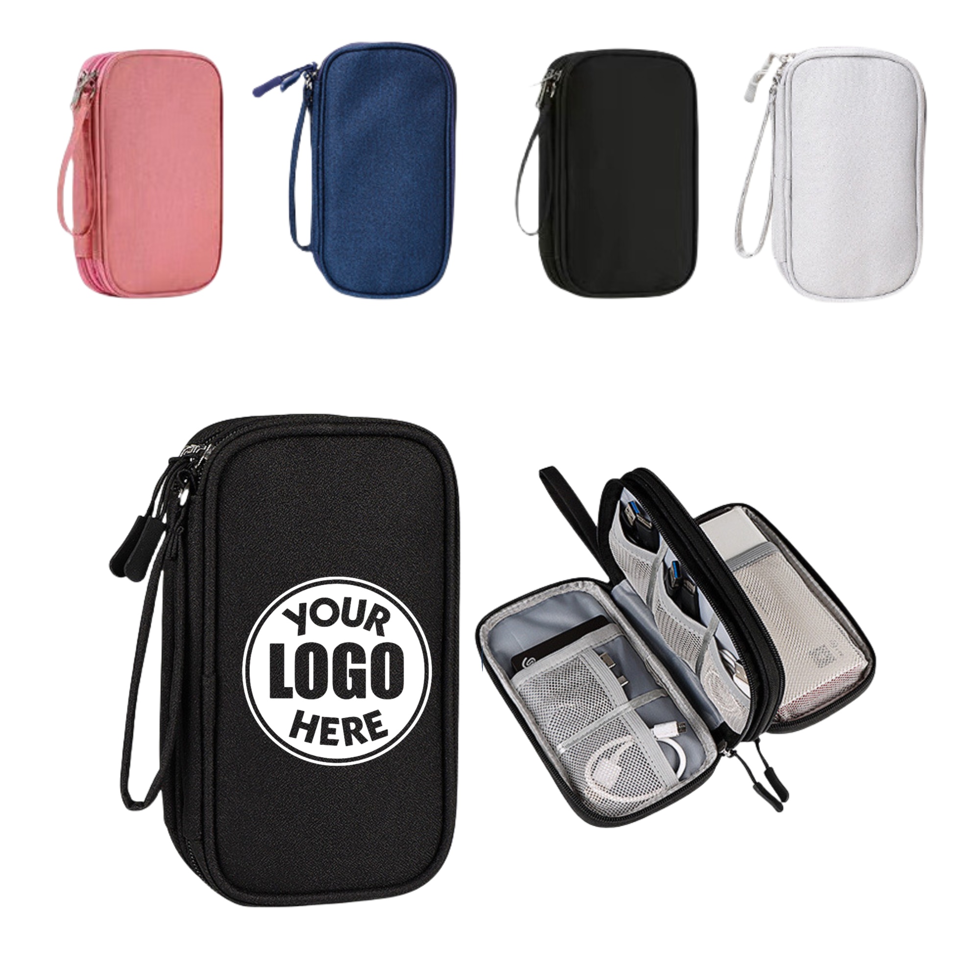 Waterproof Portable Travel Cable Storage Bag 2