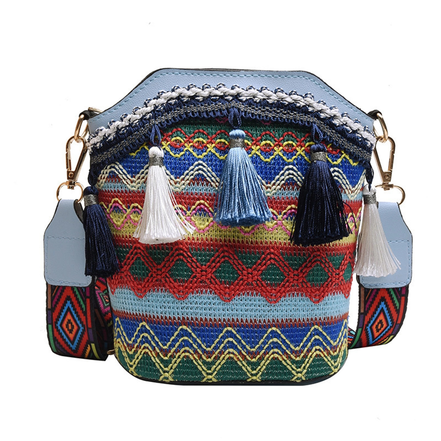 Women's One Shoulder Bucket Bag 12