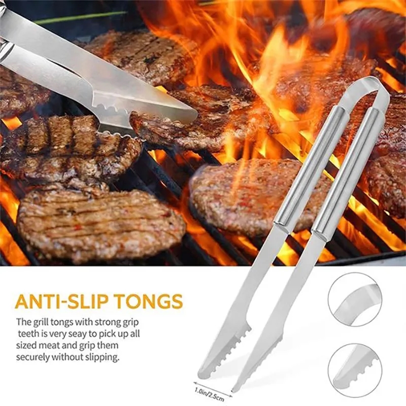 7-PCS BBQ Tools Set with Apron 2