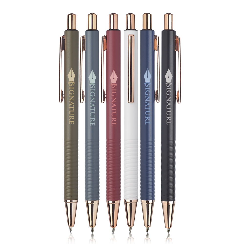 Ridge Click Metal Pen 8