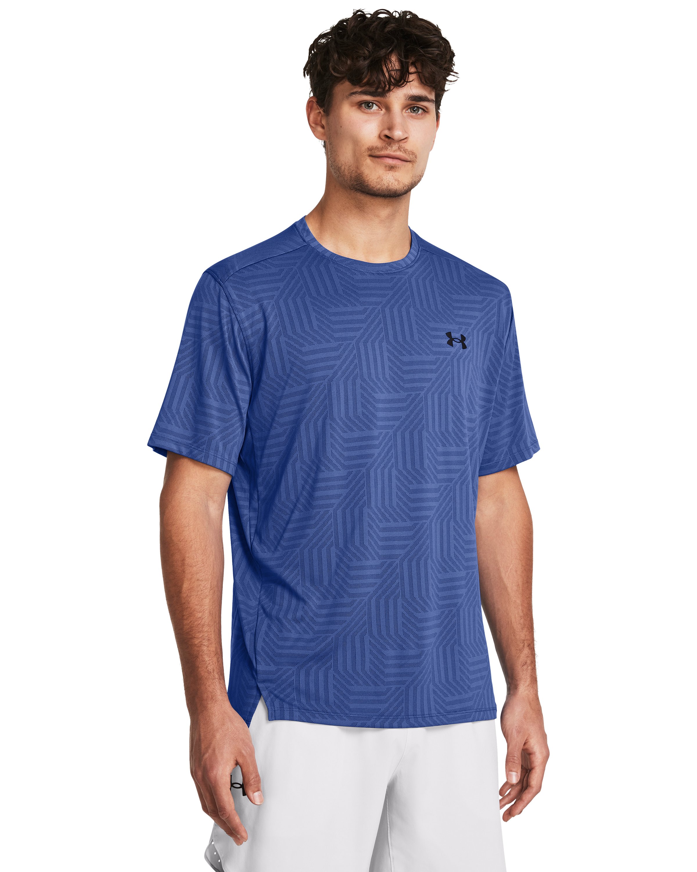 UA Tech Vent Geotessa Men's Short Sleeve 7