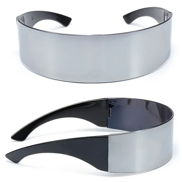 Futuristic Cyclops Shield Party Sunglasses 5