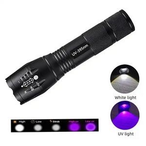 Aluminum Telescopic Handheld Flashlight LED 1