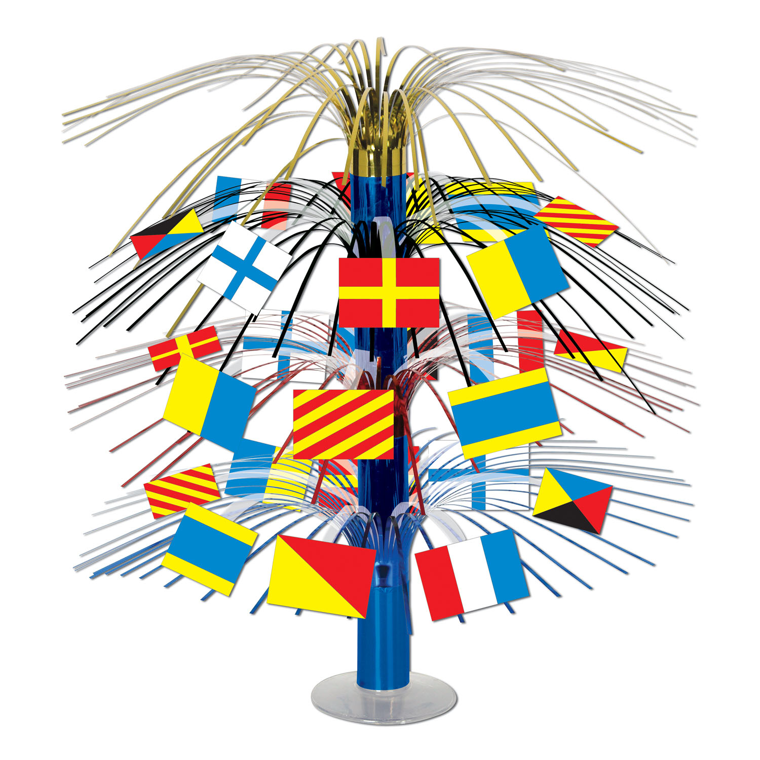 Nautical Flag Cascade Centerpiece