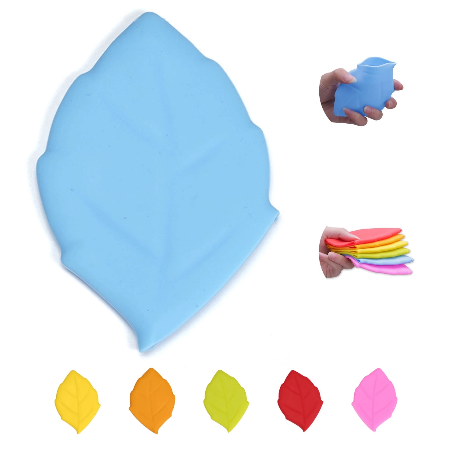 Silicone Maple Leaf Tooth Brushing Cup 2