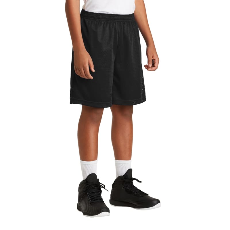 Sport-Tek Youth PosiCharge Classic Mesh Short. 19
