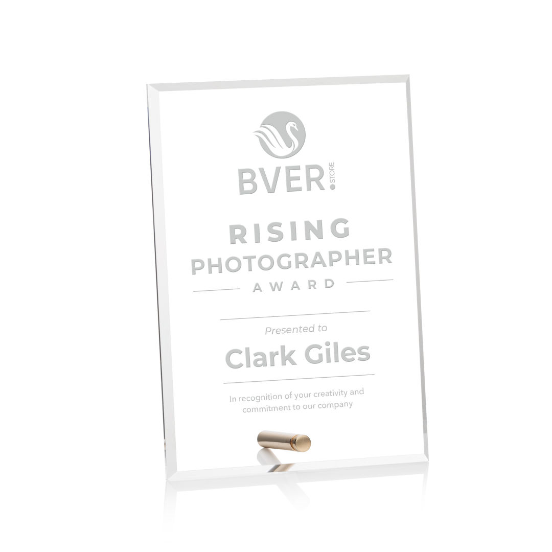 Polaris Rectangle (V) Award - Gold