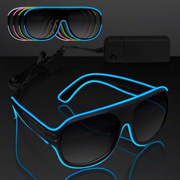 Neon Look Aviator EL Shades 2