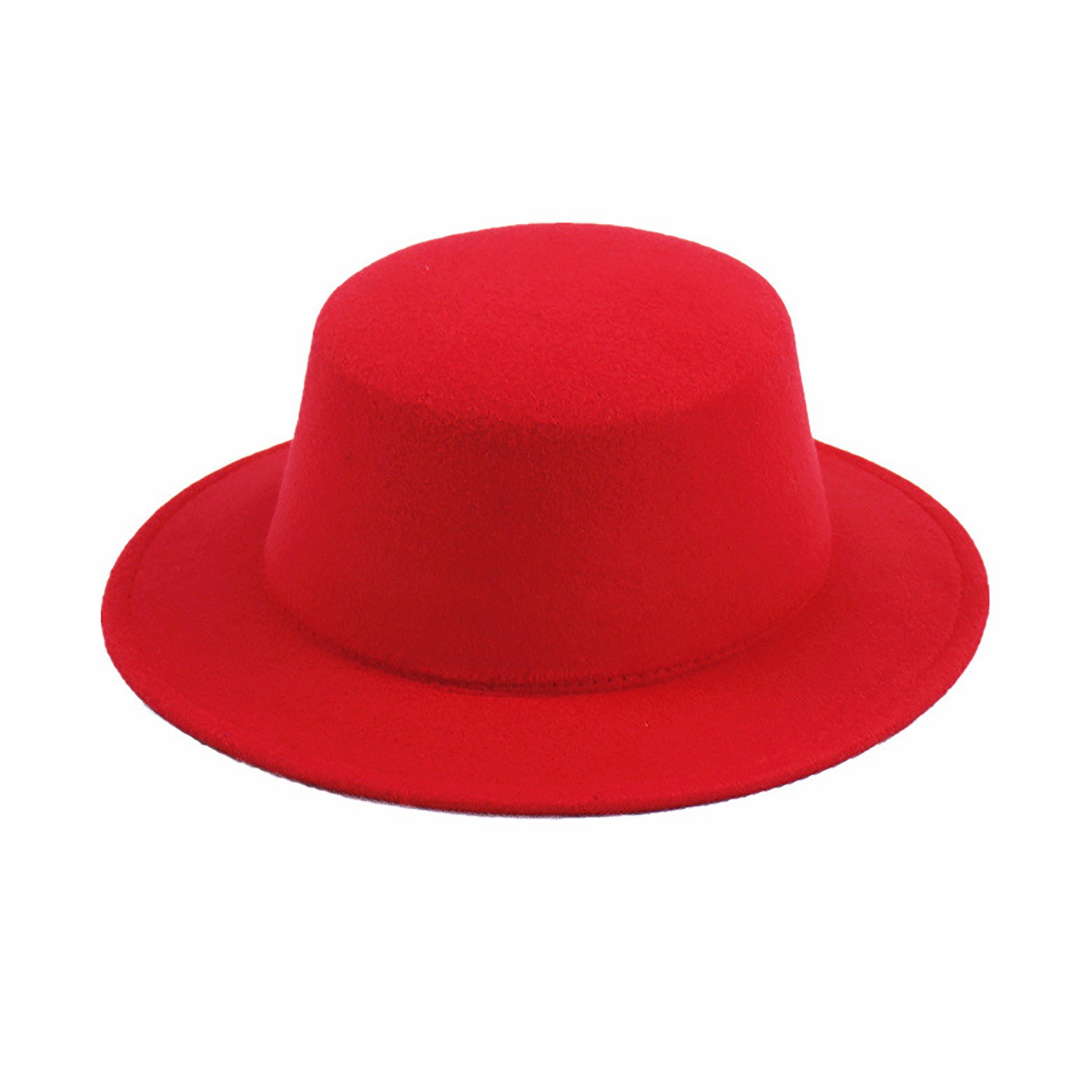 Fedora Hat Brim Flat 4