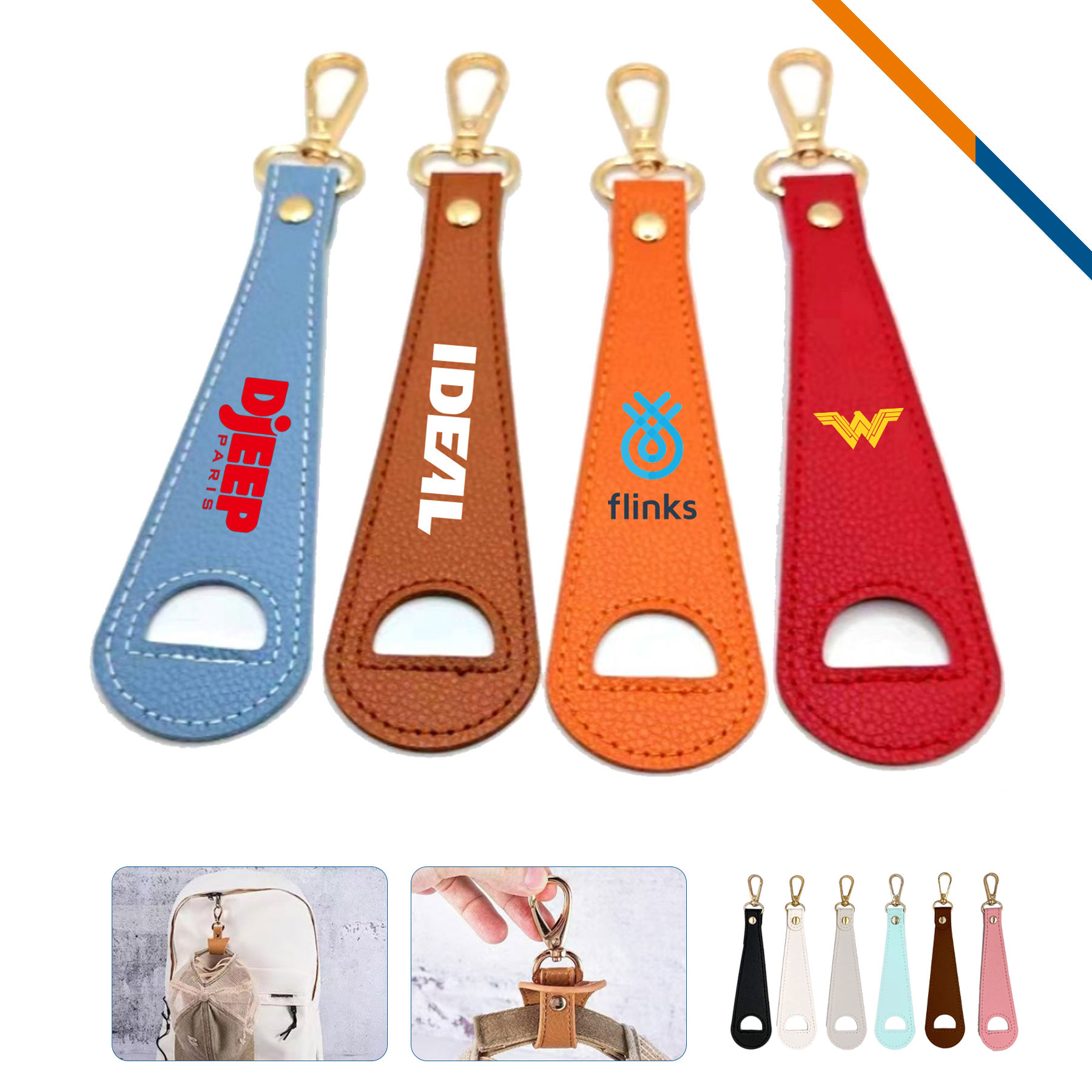 Caphug PU Leather Hat Clip 4