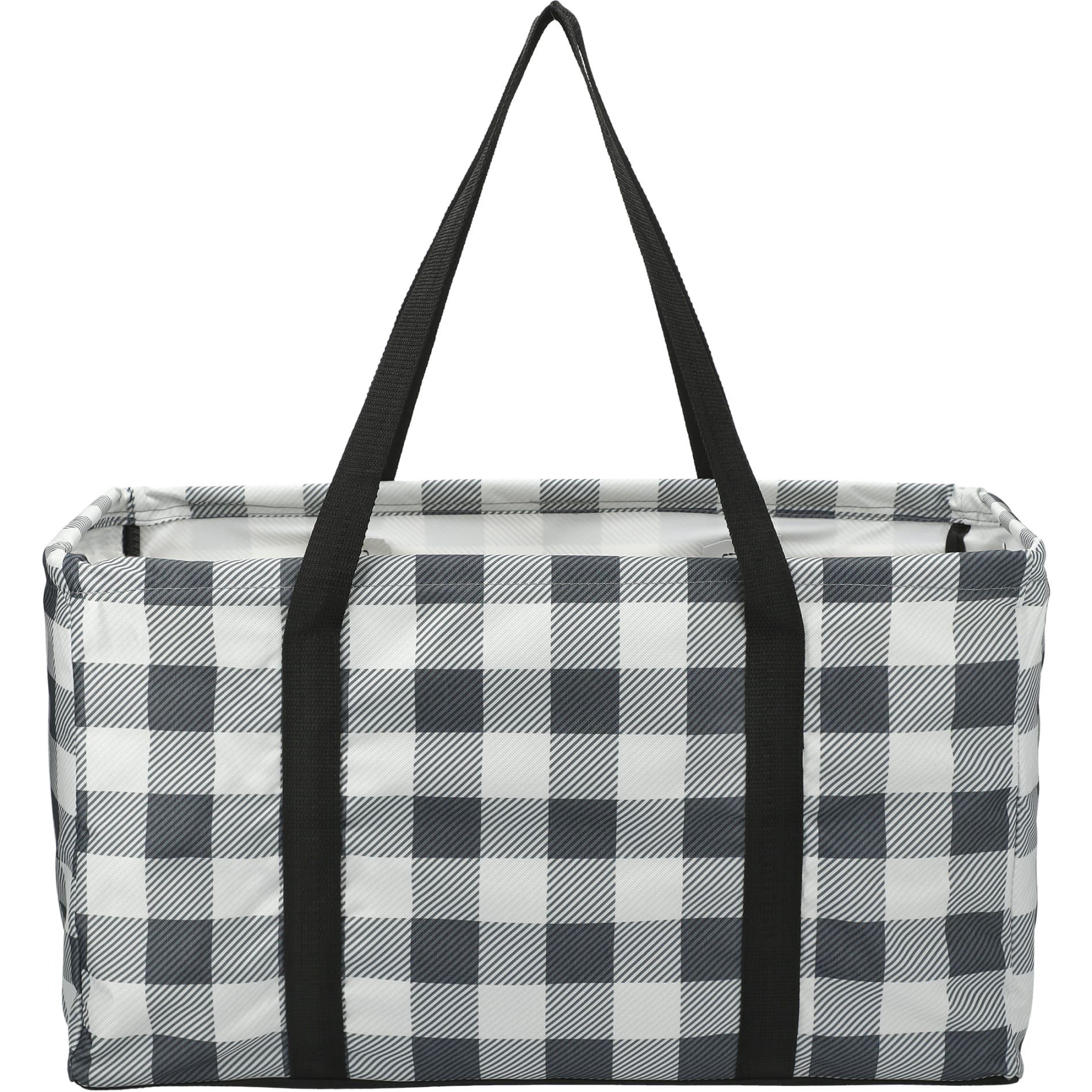 Buffalo Plaid Utility Tote 28