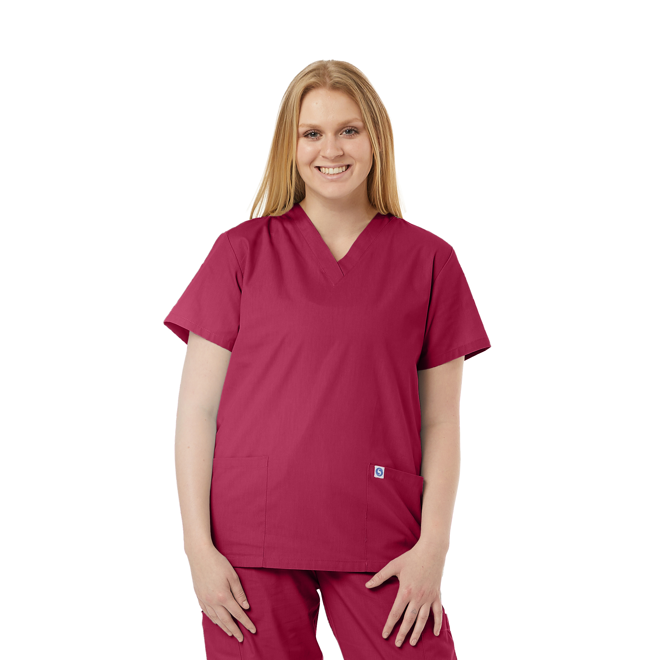 Unisex V-Neck Scrub Tunic 12