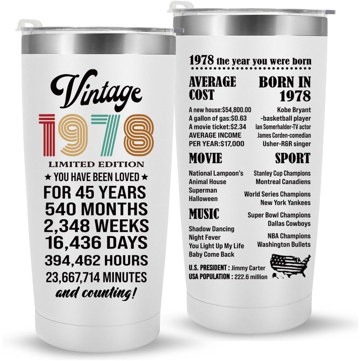 Insulated Travel Tumblers 20 Oz Stainless Steel Tumbler Cup with Lid and Straw Powder Coffee Mug 1