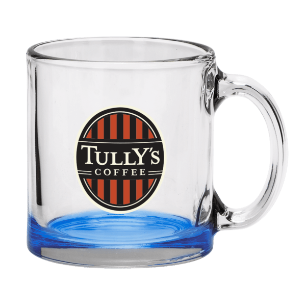 Red Eye 13 oz Libbey Clear Glass Coffee Mug 14