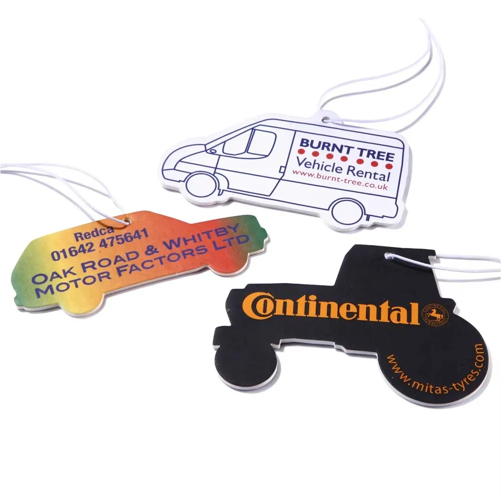 Custom Delivery Van Paper Air Freshener 3