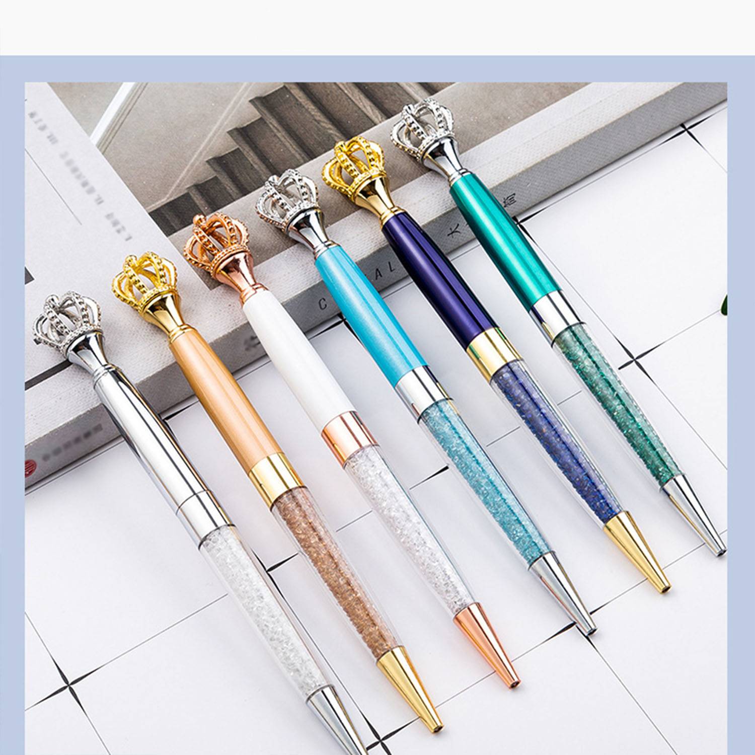 Crown Metal Ballpoint Pen 5
