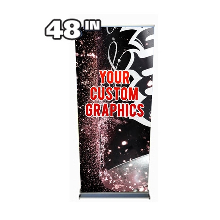 KingStep Retractable Banner 48inx84in Graphic 2